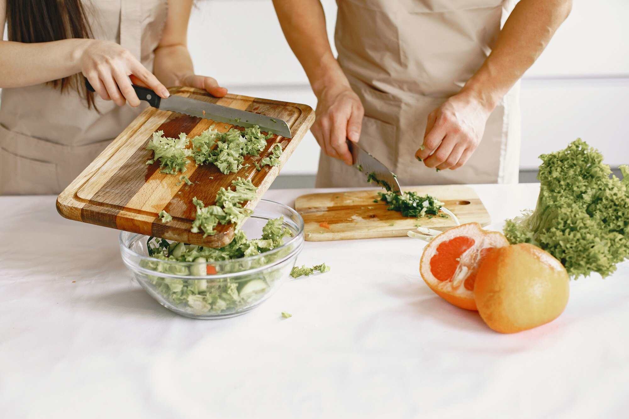 Preparación de alimentos naturales